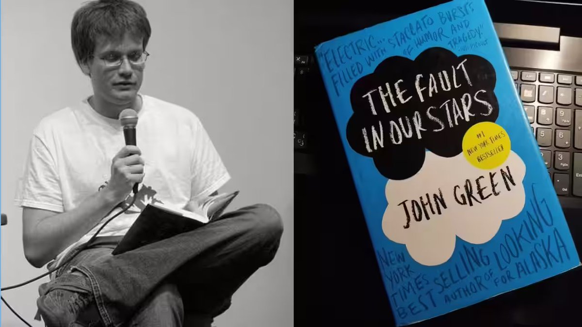 ZoomTV's tweet photo. Happy Birthday, John Green: How His Books Made Heartbreak Feel Beautiful For Every Generation
https://t.co/vaxwl1uu1d
#TheFaultInOurStars #johngreen #books #ReadingCommunity https://t.co/Xu6TEOvpjd