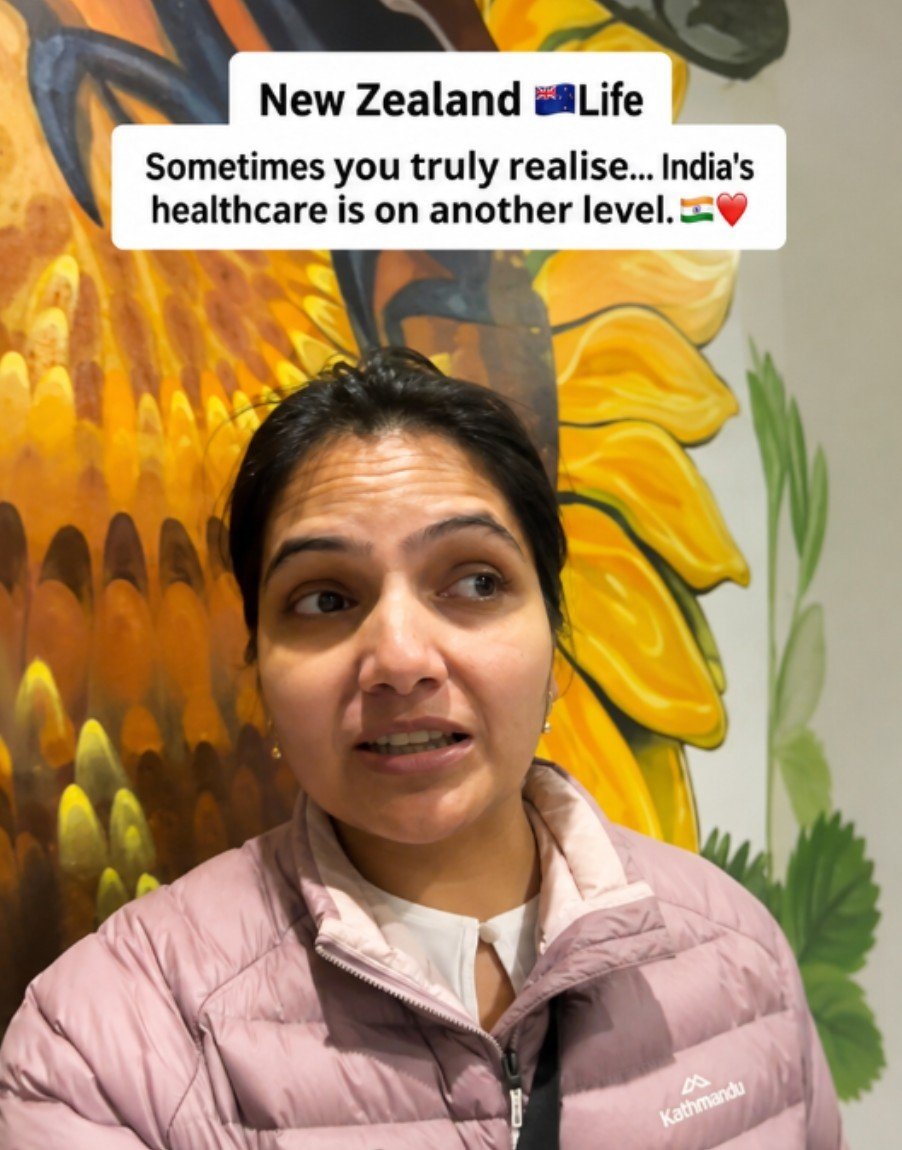 Ajaykumaarji's tweet photo. Those dreaming of living abroad should definitely read this experience.

Aakriti, an Indian woman living in New Zealand, said that her son had a cough and she wanted to get him checked by a doctor.

But at the local medical centre, she was given a doctor’s appointment a week later.

She then tried going to the ‘after-hours’ service, where an appointment wasn’t required, but even there she found a “capacity full” notice.

According to Aakriti, the experience made her realize the value of one thing in India here, in such situations, there are relatively quicker options to see a doctor.

That’s why she said-“India is the best.”

There may be many facilities abroad, but sometimes you only realize the value of certain things in your own country after living far away.