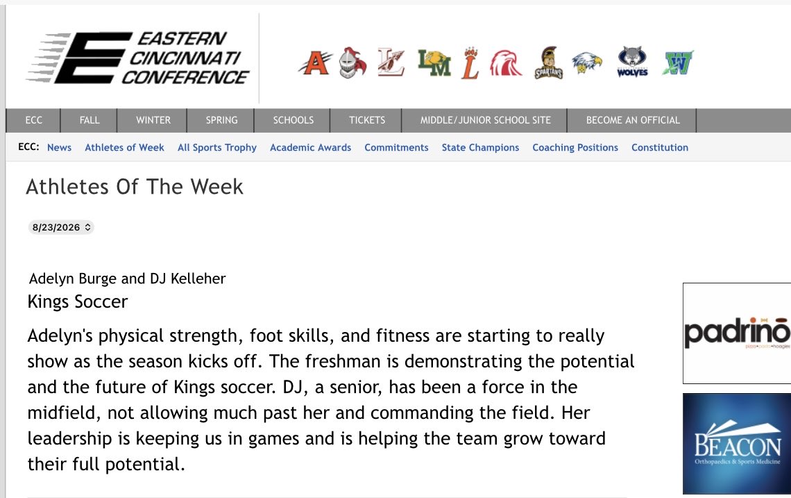 AdelynBurge's tweet photo. Honored to be named one of the athletes of the week for the ECC Conference this past week! https://t.co/iaGEriMLBN