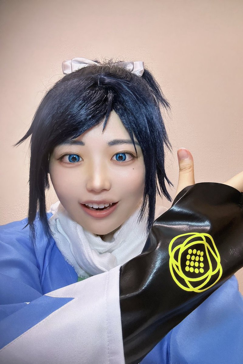 terumiya_1004's tweet photo. cos/刀剣乱舞　大和守安定

ついに刀剣男士になれました🎶
２枚目は手甲嬉しい見せつけ侍 https://t.co/02JYnxGChC
