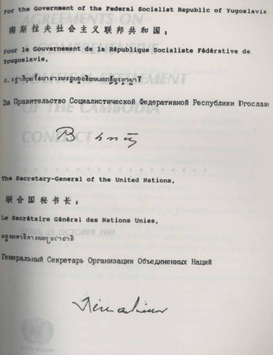 K_Da7a's tweet photo. @UNGeneva @antonioguterres As he said, so the agreements as attached image, are not for display, they are UN’s duty at all times, at any costs. Work your bun out..!
Review your Work since the agreements signed till now. What kinds of chaos were happening in Cambodia?
From Cambodia https://t.co/t3MtjCSZyO