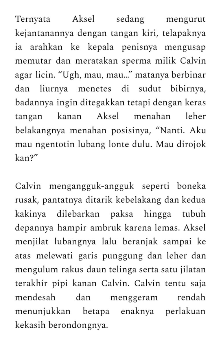 asepchewy's tweet photo. nensyong didoksing_berondong_3gp 

notes : isinya ngentot, nsfw, jorok, kasar, bxb https://t.co/PvV3ZbWdrv