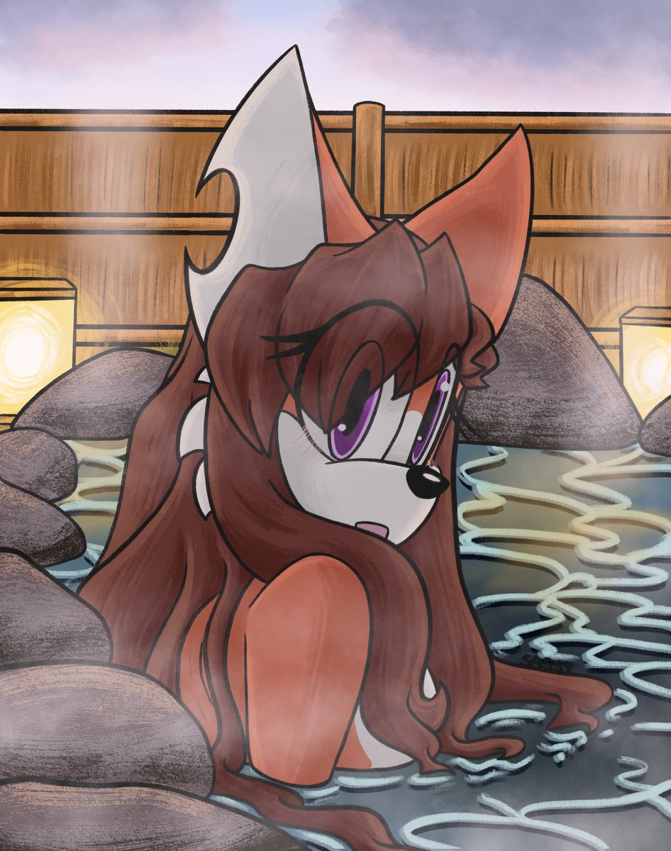 Sassymelvin's tweet photo. Day 2 - Naked

Wanted to go for a cozy vibe and keep this theme appropriate. Always wanted to try a hot spring piece, seemed like a good chance to try 

#sonic #sonicthehedgehog #sonicoc #sonicfc #cecethefox https://t.co/1BJrs1YXSL