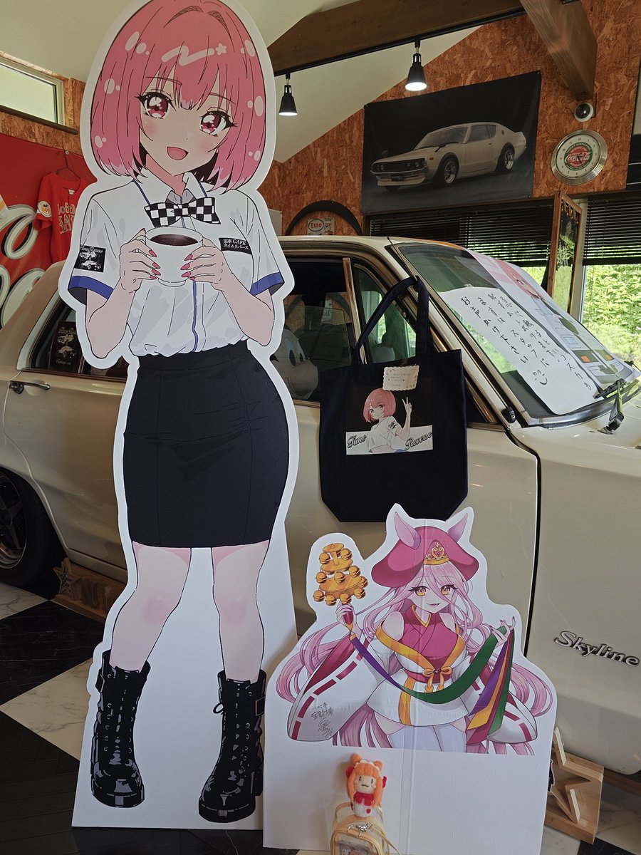 uORgbMpHHb1966's tweet photo. イベント次の日は名残り惜しいが帰らなければいけんw
とりあえず帰り道は熊本経由でいつもの #TimeReverse さんにいつものハンバーグ!美味し!
あおいちゃんと椿ちゃんの初コラボ大黒天の商売繁盛のご利益がありますように!
アレ?なんか足元に…パワー! https://t.co/EffqQvtRQD
