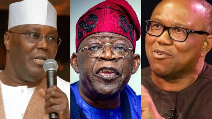 AloyEjimakor's tweet photo. If INEC declares Tinubu the winner of 2027 presidential election, the following scenarios will play out:

1, The aggrieved candidates (Peter Obi and Atiku Abubakar) will initiate muscular legal challenge, with lawyers cashing out big time.

2, Civil society groups, political supporters, and youth coalitions may stage some protests that would be suppressed swiftly by security agencies.

3, International observers, regional bodies like ECOWAS, and foreign governments will urge calm and “peaceful resolution via established legal channels”.

4, In the end, the Supreme Court will UPHOLD the result.

And there’s nothing further anybody can do about it, other than to complain loudly & bitterly in the media. That’s how Nigeria is wired.

#BitterTruth.
