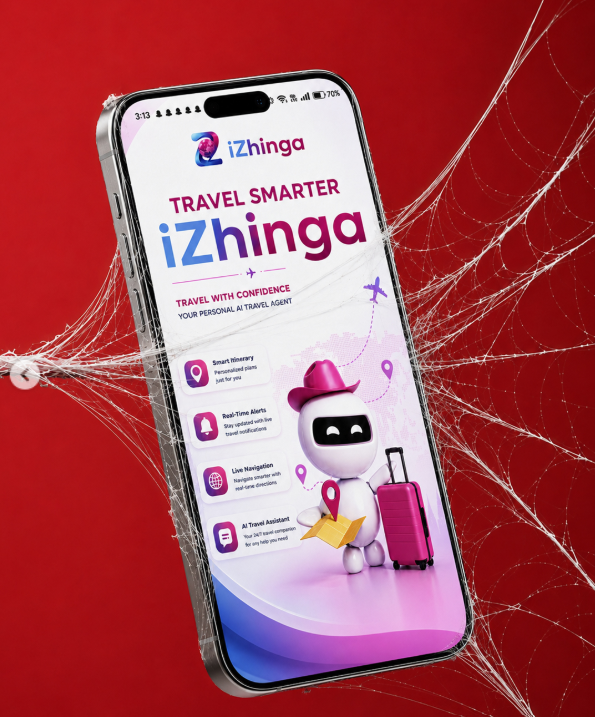 izhinga_'s tweet photo. Your travel plans shouldn’t feel like a tangled web. 
Meet iZhinga — your personal AI travel companion that helps you plan smarter, navigate confidently, and stay updated every step of the journey.
.
.
.
#iZhinga #AITravel #TravelSmarter #SmartTravel #TravelTech #AIFirst https://t.co/lkpxckZsj8