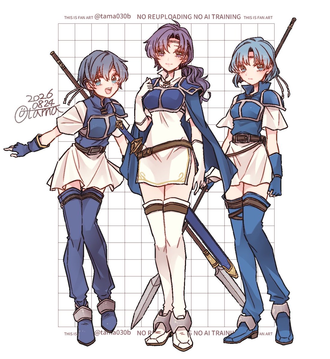 otama030b's tweet photo. FE封印/ペガサス三姉妹💙💜🩵長女派 https://t.co/8rdoZsOtzT