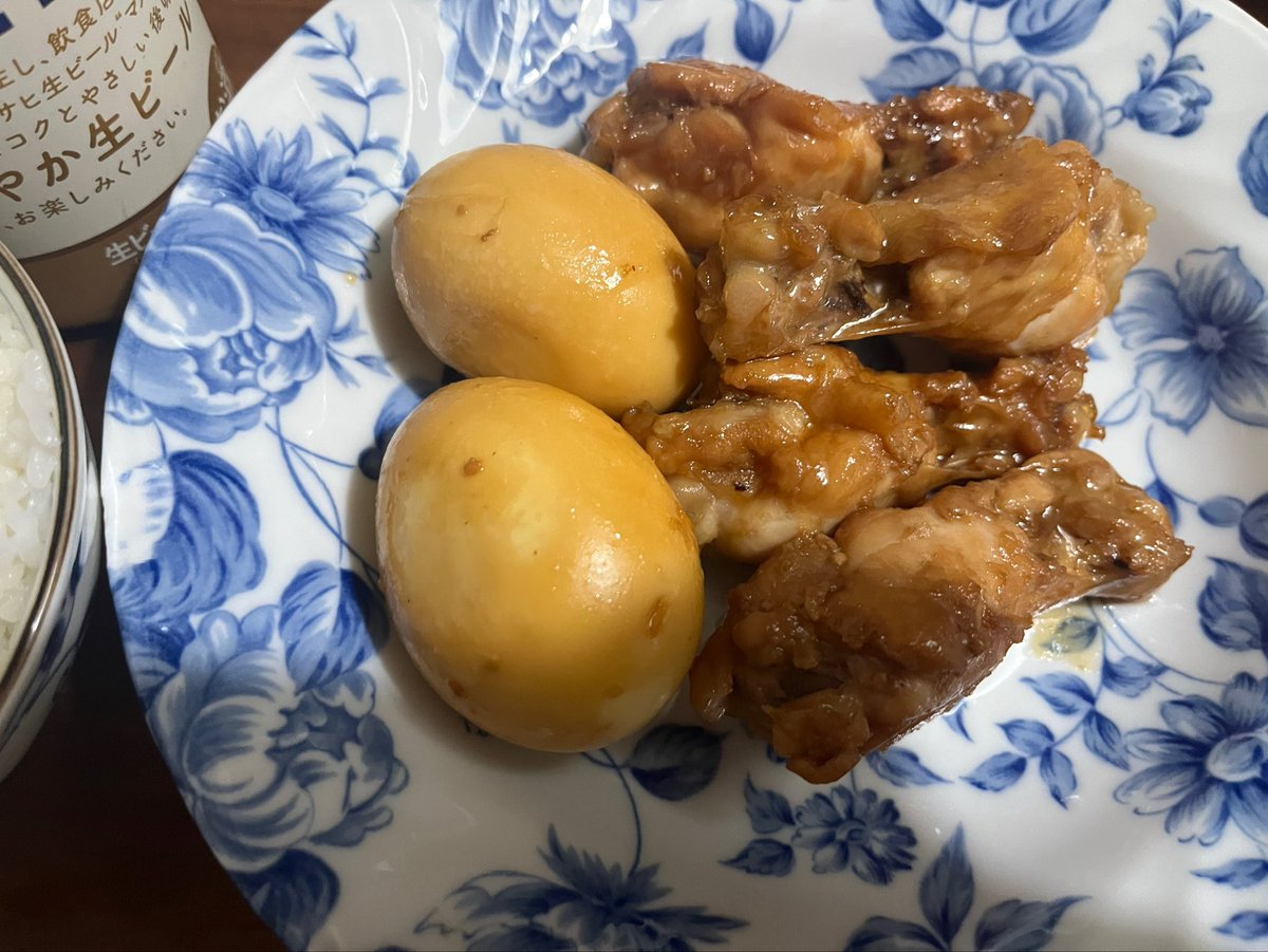 yukkuridao's tweet photo. 手羽元煮 https://t.co/9Rqr8ZcCa3