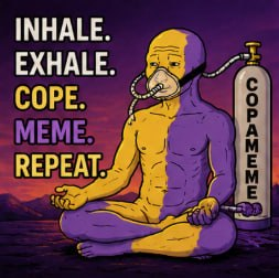 B_isBased's tweet photo. @0xBNZ sounds like you need a lil @CopamemeSOL 
grab some $COPE and you'll be just fine  
5uySZWG3J4hUkNucXzEJ1xYPme7SuB5vqft7itgmpump https://t.co/3fqurhXa24