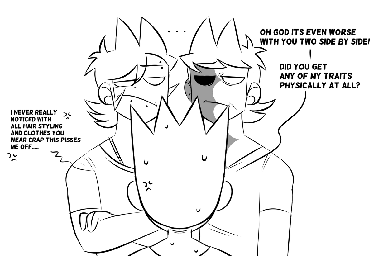 Pixinandwixin's tweet photo. Mitosis! (pg 1-4)
YES im playing into the joke yall keep spamming me about markus XD 
#tomtord #tordtom #eddsworld https://t.co/ZB2il5X2KL