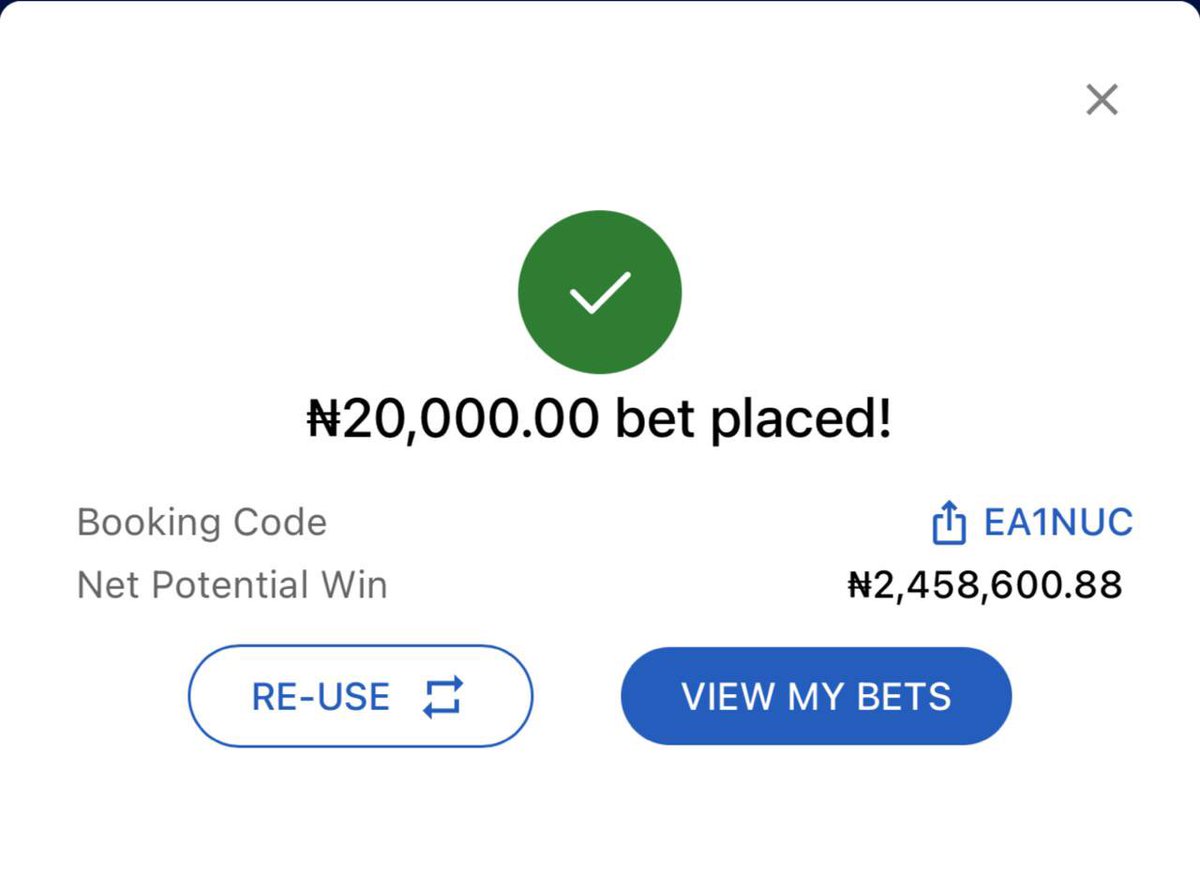 Morayoorr's tweet photo. Today’s Game on @BetKingNG 

Code: EA1NUC

Edit: KD1243

You don’t have account on betking

 Register and fund below
👇👇👇👇👇👇👇👇👇

https://t.co/aksPtru9TL

Apps download:-bking.me/app-download

https://t.co/yuDBkKeQvN https://t.co/MoXUGze5Gz