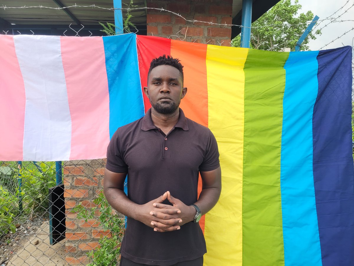 voice_of_pride's tweet photo. Good morning folks,   am called frank from eastafrica refugee camp 🏳️‍🌈🏳️‍⚧️ https://t.co/J3J4in7KRT