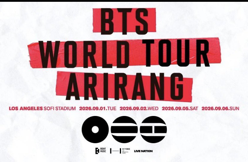 Rinu8x's tweet photo. 💜 BTS LOS ANGELES TICKETS AVAILABLE! ❤️

🎟️ WTS: 2x BTS tickets
📅 Sunday, September 6, 2026 | 🕗 
📍 SoFi Stadium, Inglewood, CA 🇺🇸

🫶 Interested? Send me a DM!
✨ Serious buyers only, please. 💜

#BTS #BTSARMY #BTSLA #BTSLosAngeles #BTSConcert #BTS2026 #BTSWorldTour https://t.co/4S94d8H853