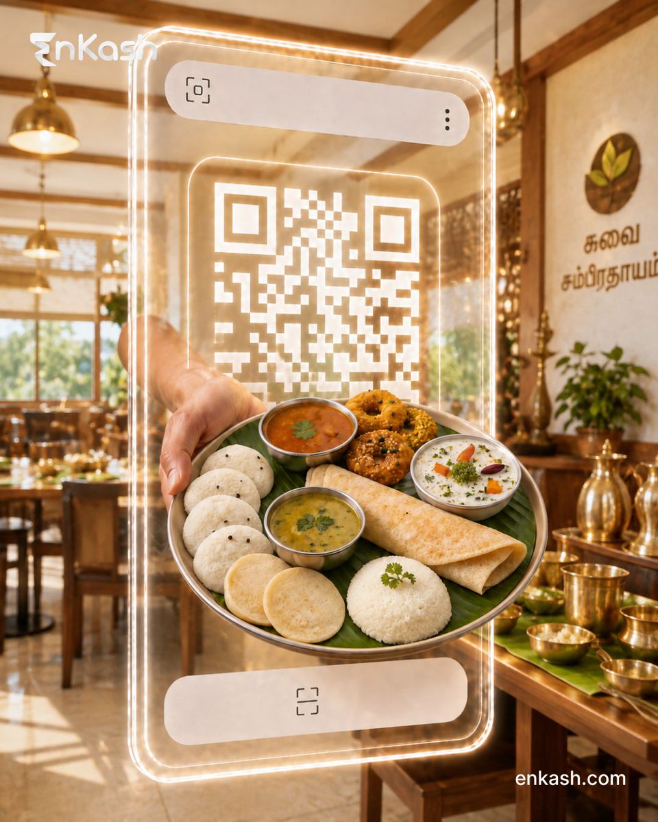 EnKashBusiness's tweet photo. Your cravings donโt stick to one place. Why should your Meal Card?
From coffee runs and crispy dosas to midnight dessert deliveries, your favourite food moments can now meet the convenience of UPI.
Explore Meal Card: https://t.co/btteT13bs1
#mealcard #enkash #upipayments https://t.co/7tqakxn7lc