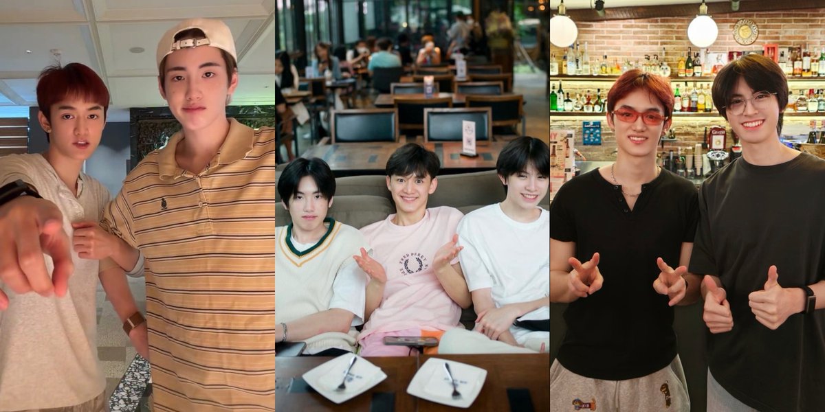 BongjaeBong's tweet photo. โตกันหมดแล้ว เป็นศิลปินทั้งสามคนแล้วด้วยเก่งมากเลย 😭🥰 https://t.co/0UkiAx8MJx