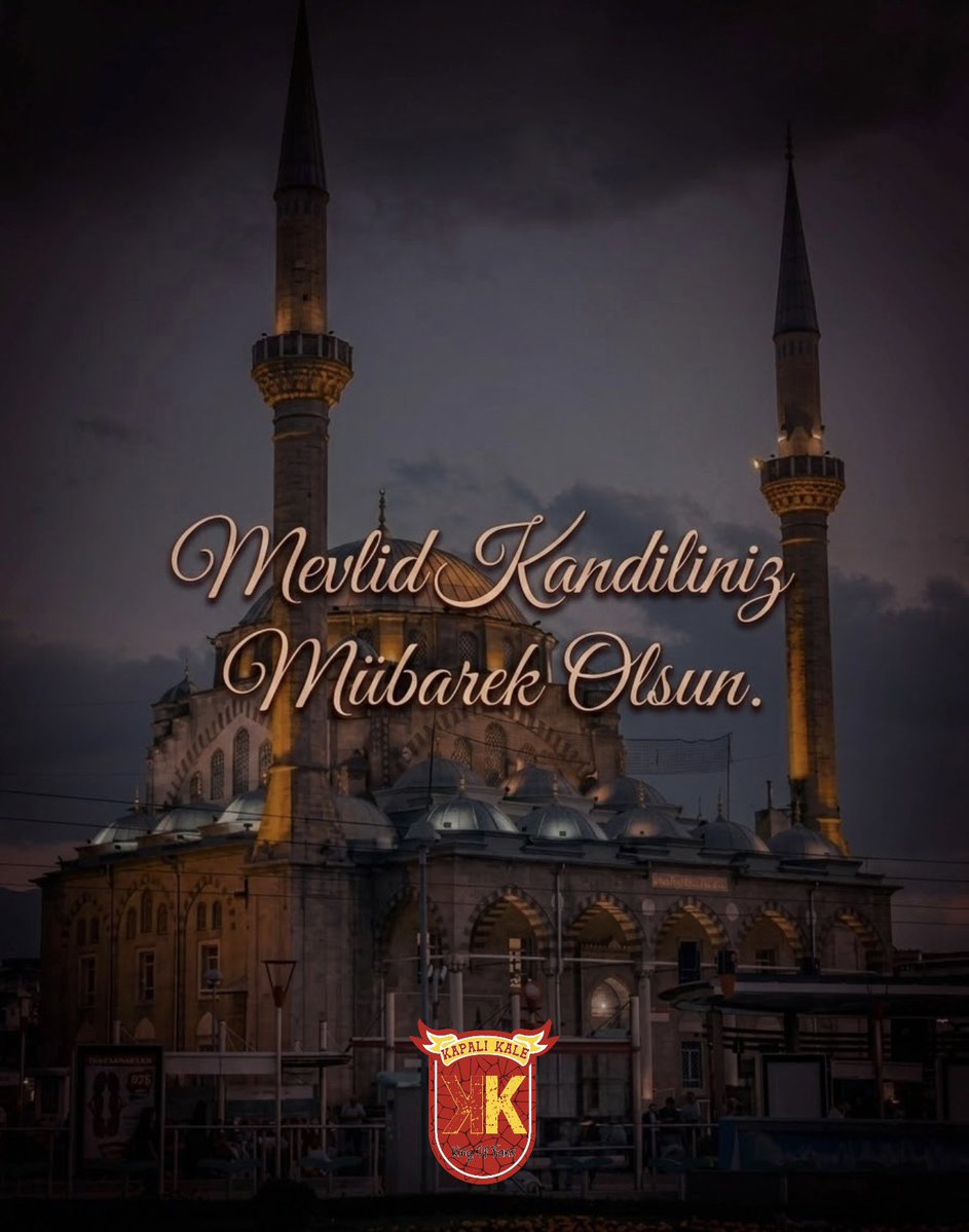 KapaliKale's tweet photo. Tüm İslam âleminin mübarek Mevlid Kandili’ni kutlar, hayırlara vesile olmasını temenni ederiz.

#KapalıKale https://t.co/cw8BAfG19K