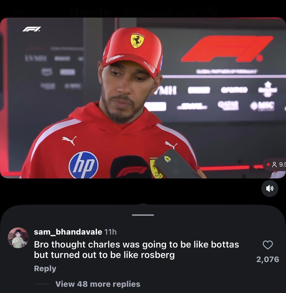 feuerrari's tweet photo. Guy literally has less wins than Bottas and his fans are comparing him to Rosberg 🤣 https://t.co/vLfMvtvjKj