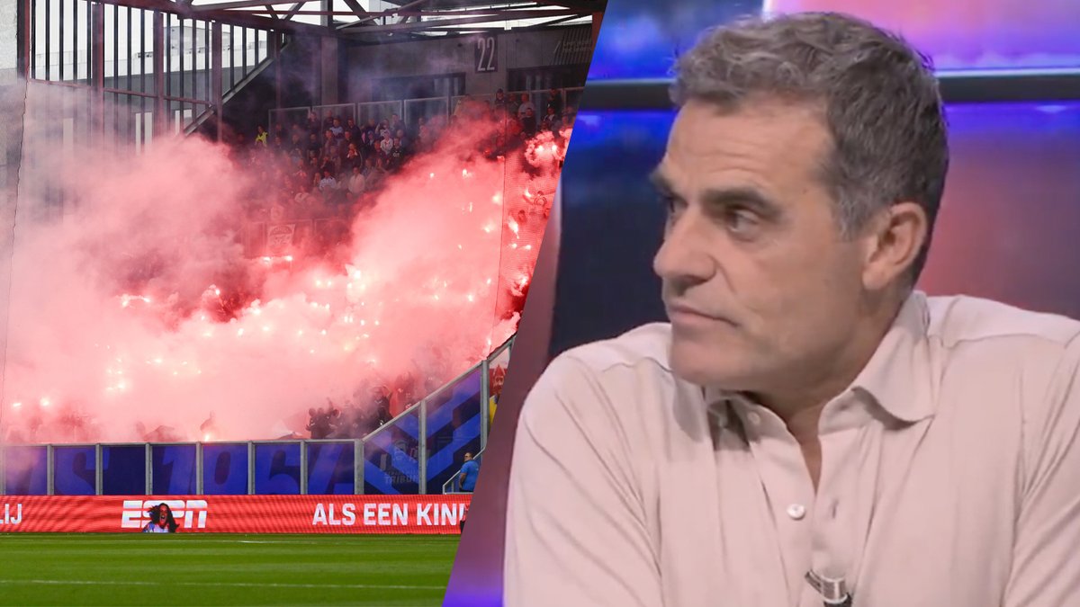 vandaaginside's tweet photo. Perez over Feyenoord-fans die vuurwerk afstaken: 'Dat je met zo'n laag IQ door het leven moet...'
https://t.co/S0NoNdfxXN
#vandaaginside https://t.co/TUXH4D1cJb