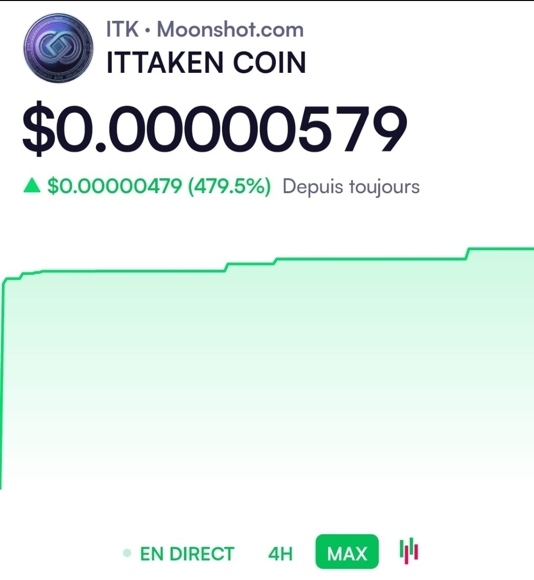ittakencom's tweet photo. BUY and HOLD
The market is responding. +479.5% out the gate. 🟢

The Genesis loop has begun. ♾️

Trade ITK here:  https://t.co/k0ijPZSTUp

ittaken (ITK) is officially LIVE on Moonshot. Zero VCs. No pre-sales. Just a 100% fair launch building the coordination layer for autonomous AI agents on Solana.
BUY AND HOLD

#ittaken #ITK #Solana #DePIN #AI #Moonshot #btc #sol #xrp #eth #lunc #link #bnb #doge #zec #xlm