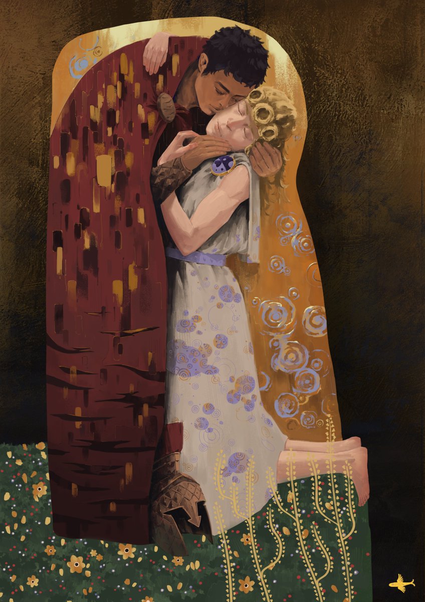 shanze02's tweet photo. | Mista &amp; Giorno | 
A commission I completed for a client.

-
-
-
#jojo #mista #giorno #thekiss  #commission https://t.co/iHHEi648js