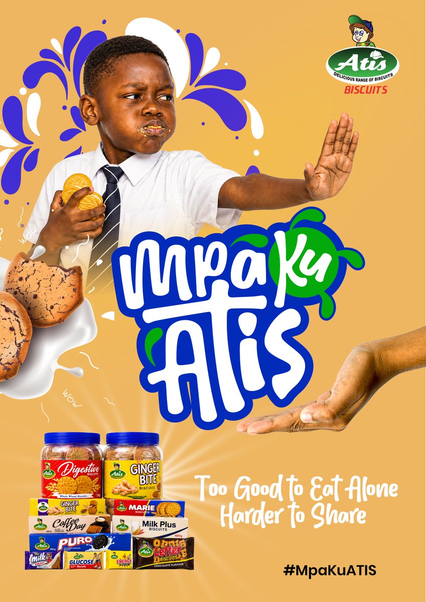 AtisUganda's tweet photo. @IamHaxx @Motion_i256 We have a wide range of #AtisBiscuits. Too good to eatalone, harder to share. #MpaKuAtis https://t.co/V0OZf6Ysw1