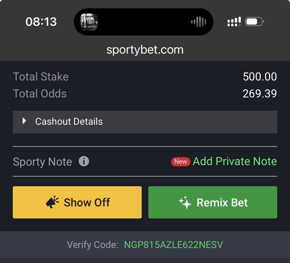 realkidemotion's tweet photo. Boommmmmmmmmmmmmm 
269 odds ✅

Get in jor https://t.co/JcXqxQiZli