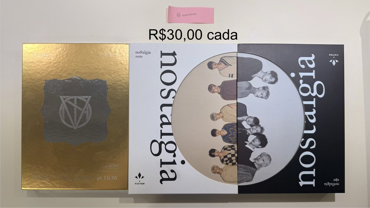 woniblue's tweet photo. VENDA/VENDO ALBUM VICTON

• valores + superfrete
• ⁠desconto levando mais de um
• álbuns sem photocard ou inclusões
• ⁠cd nunca rodado
• ⁠⁠alguns possuem pequenas avarias por conta do tempo
• ⁠envio vídeo com detalhes no privado
• ⁠feedbacks no ig @/wonibluetrades https://t.co/HfY4HXmCMx