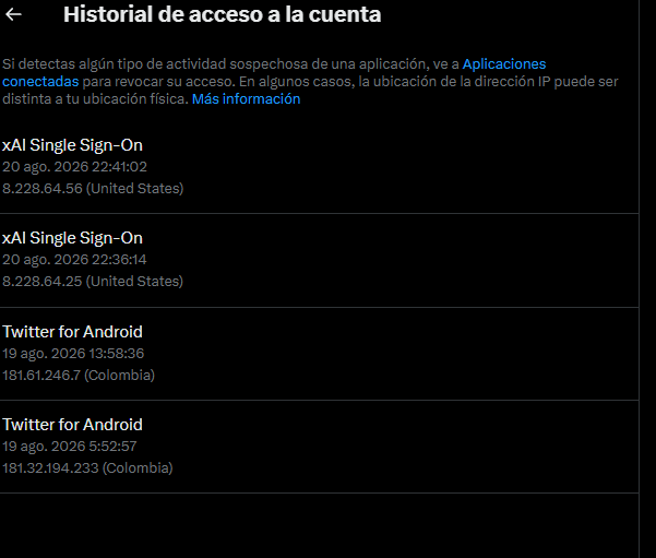 lunarbean118's tweet photo. @xai @grok @SuperGrok
Cuenta X hackeada 20 ago (accesos desde EE.UU.). Cambiaron usuario, foto y bio.
Perdí SuperGrok (activa en Google Play desde 6 ago). Grok me trata como cuenta nueva.
Correos a support@x.ai sin respuesta. ¿Ayuda? https://t.co/f38vnyJItX
