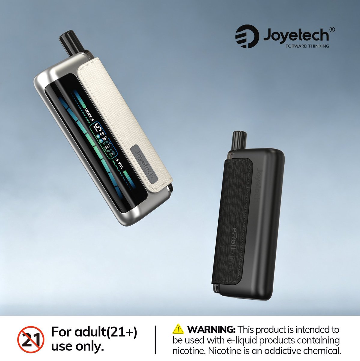 JoyetechClub's tweet photo. Thanks to its backward compatibility, the eRoll Slim Pro can support eRoll Slim to a significant extent, making the transition between generations smoother and more convenient.
Warning: 21+ only.
#erollslimpro #PCC #refillable #InstantUpgrade #joyetech https://t.co/Bfzucu0w1y