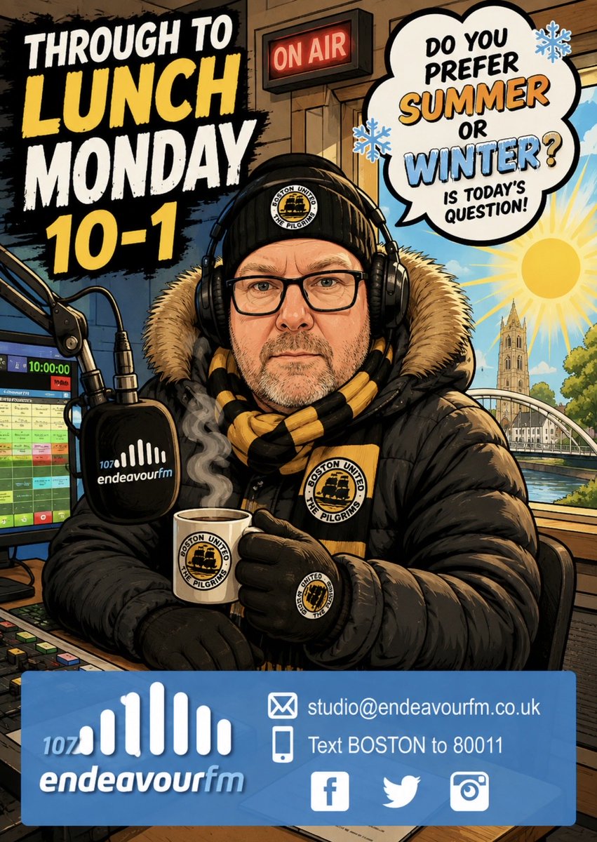 Damien2009's tweet photo. Join me this morning from 10 on @endeavourfm .  I’ll be asking the question, Do you prefer #summer or #winter .  Look forward to your company, https://t.co/T2xNcBdx2A