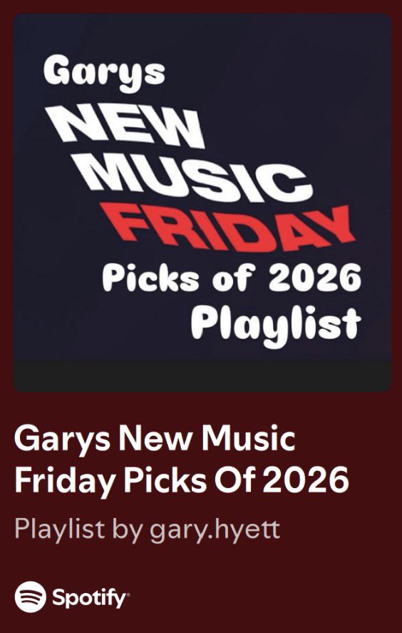gary_hyett's tweet photo. Garys New Music Friday Picks Of 2026 https://t.co/lnTwTSTYHO Some more playlist additions from 
Coated 
@Arkaylaband 
@lower_loveday 
Out In Front 
@TheCastros_____ 
@TheCheapThrills 
@crookonthewall 
#NewMusicFriday https://t.co/wuvydi4EVd