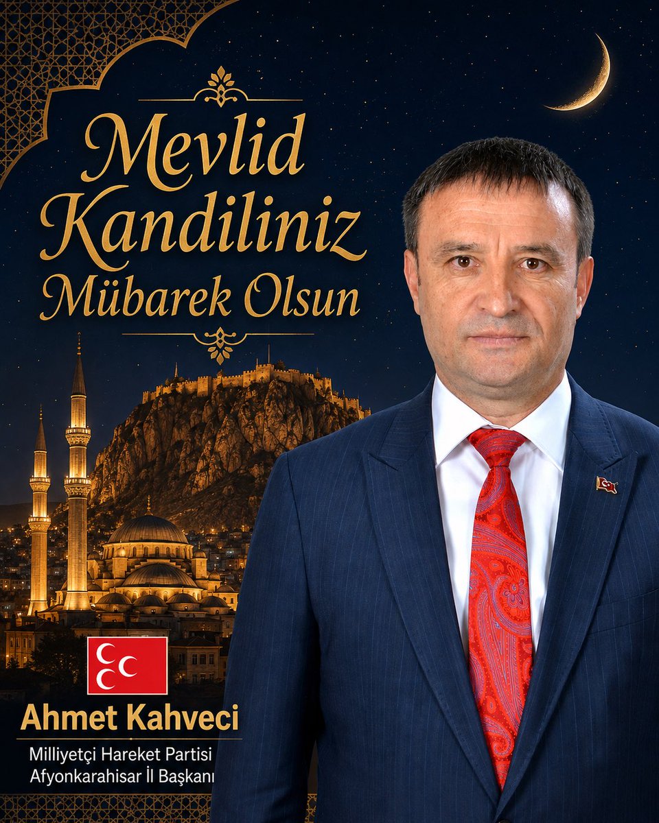 mhp_afyon's tweet photo. MEVLİD KANDİLİMİZ MÜBAREK OLSUN https://t.co/NMv1xEjH2R