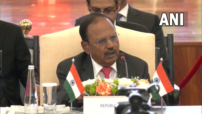 ANI's tweet photo. Beijing: At the invitation of Wang Yi, Foreign Minister and Member of the Politburo of the Central Committee of the Communist Party of China, National Security Advisor Ajit Doval, India’s Special Representative on the India-China Boundary Question, arrived in Beijing on a two-day visit earlier this afternoon.

NSA Ajit Doval and Foreign Minister Wang Yi, China’s Special Representative, will hold the 25th round of the Special Representatives’ Talks on the India-China Boundary Question on August 25.

During his visit, NSA Doval will also call on China’s Vice President Han Zheng.

(File pic)
