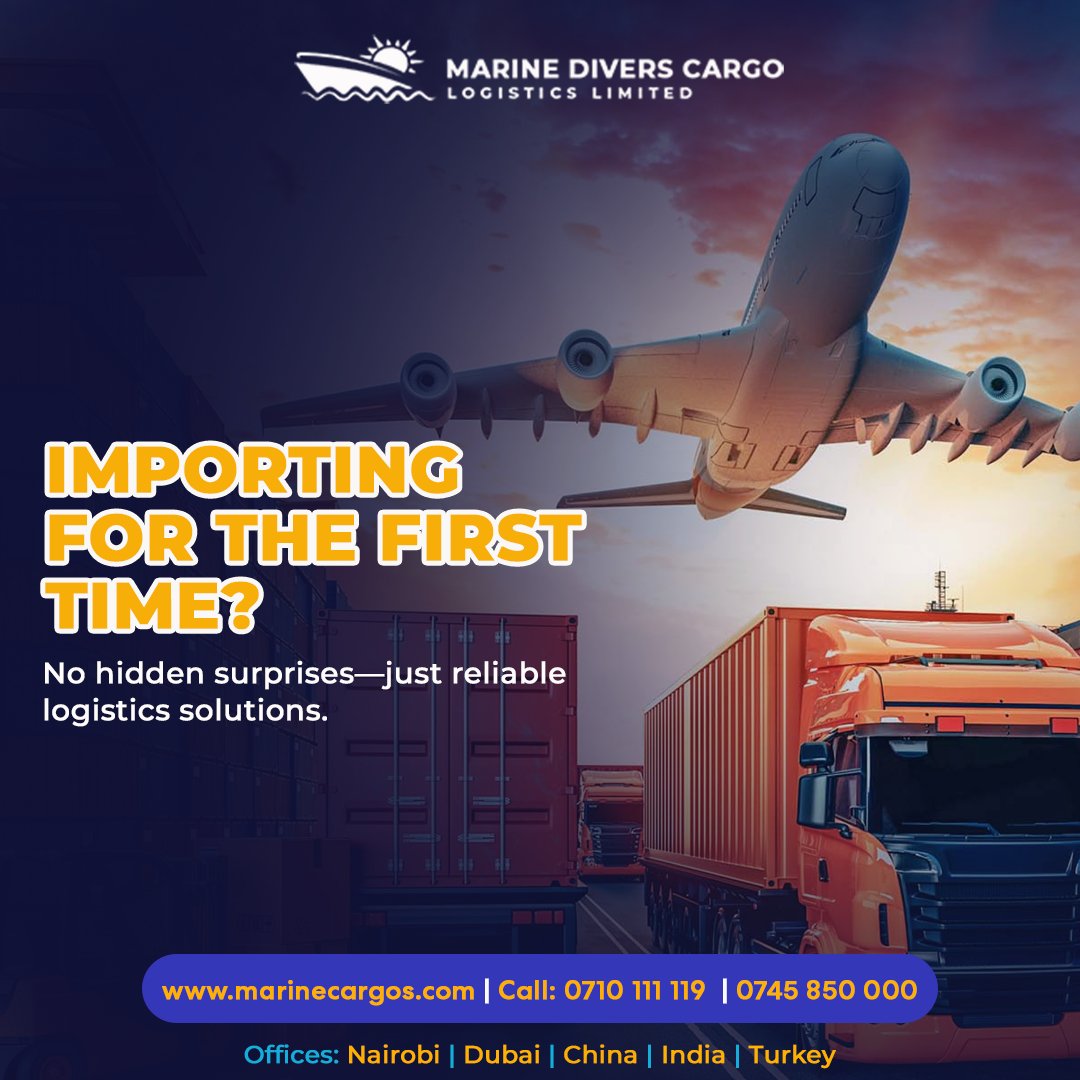 MarineDiversCL's tweet photo. Now is the perfect time to secure your cargo bookings and avoid last-minute shipping challenges.
Remember:

* Air Freight Departures: Every Tuesday &amp; Friday
* Sea Freight Transit: Approximately 21 Days

Book early. Ship smarter. Grow faster. https://t.co/m9sy9UUb4N