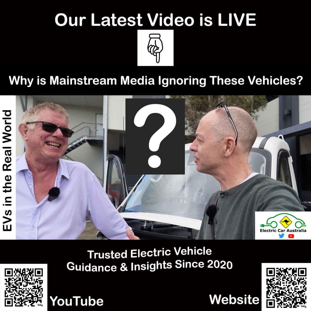 ElectricCarAust's tweet photo. Why haven't we seen these EV's in the media?
Perfect for around town deliveries & cheap to operate! Watch the Interview to find out WHY?
https://t.co/os2FPx6oQw
#CommercialEV #lastmiledelivery #compactev #aceevgroup #AceEV #newEV #ElectricCarAustralia https://t.co/OKtDan9DAP