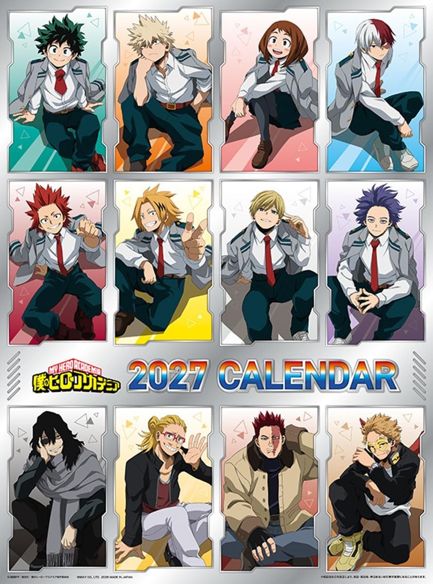 heroaca__goods's tweet photo. 2026年11月発売予定

アニメイトオンラインにて予約開始

アニメ『僕のヒーローアカデミア』 27CL-021 2027年壁掛けカレンダー

https://t.co/BYCouZMGxp https://t.co/61vHUodRK0