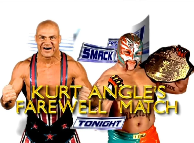 RuthlessAggresr's tweet photo. I love the 2004-2006 white match card Smackdown era. It wasn’t perfect but it was fun and it shook things up. We got matches you’d never expect and they had that cool campus champion thing. The stories were good too. https://t.co/KJrZf4waU1