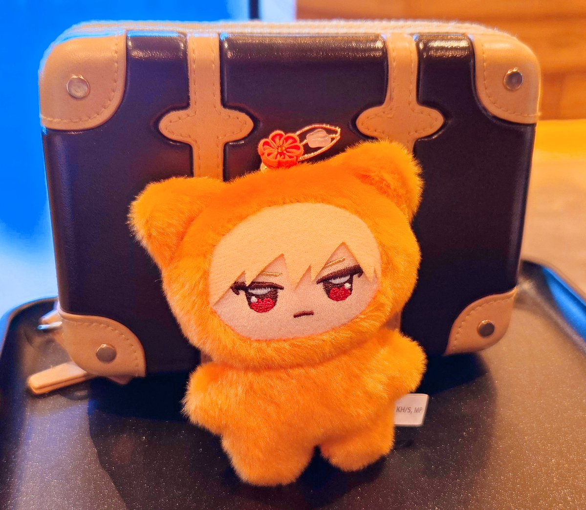 yomohicopy's tweet photo. 忘れてた！頭に可愛いアイテムを装備させました🧡
それにしても思ってたよりモサモサしてて可愛い… https://t.co/1cUpHSTqMu