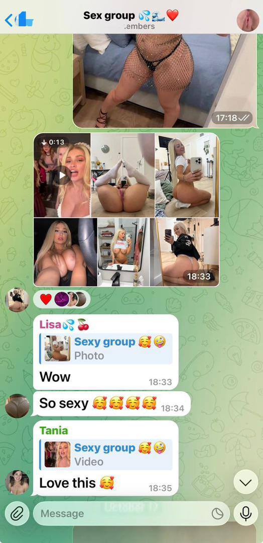 SEXGROUPGIRLS_'s tweet photo. Ask how much to join?
Inbox on telegram https://t.co/lojkU8cSLS #snaphack https://t.co/AixUEr84uI