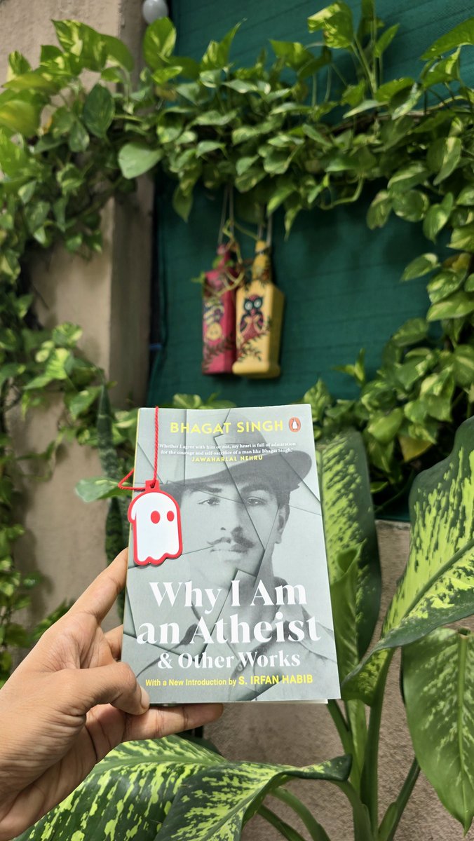 dhruvrajsihh's tweet photo. About last weekend 📖 🔖 
#bhagatsingh #WhyIAmAnAtheist 
#booklover #sundaygoal #weekendplan https://t.co/oqoO1BSum6
