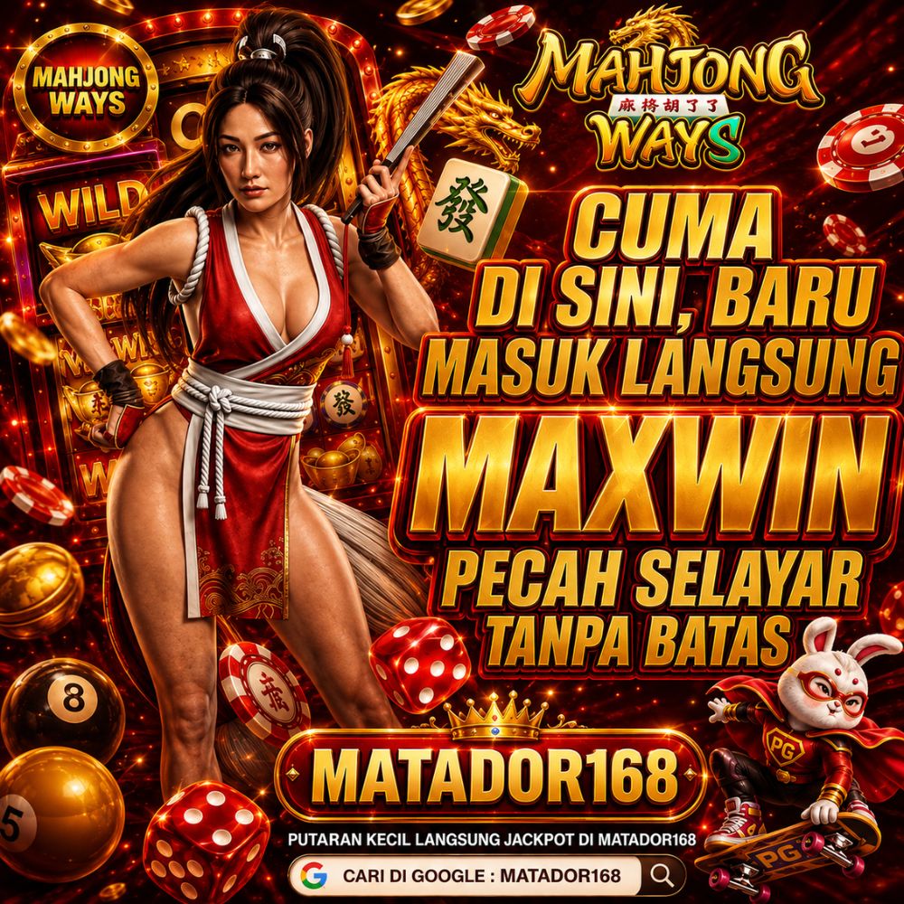 jamesduffin's tweet photo. BARU MASUK, LANGSUNG MAXWIN!!!! #matador168
✅SLOT GACOR HARI INI
✅BONUS NEW MEMBER 100%
✅POLA GACOR REALTIME
✅CUAN JUTAAN SETIAP HARI
Link Gacor: https://t.co/KqaTNh0DGg https://t.co/J5G0XdAe5X