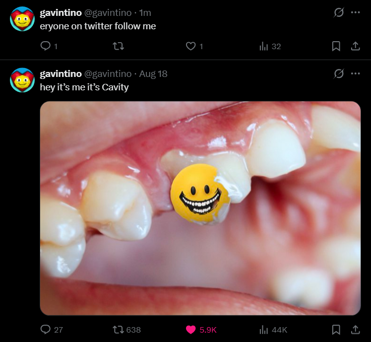CallMeCarsonYT's tweet photo. @gavintino https://t.co/69YqwgN94z