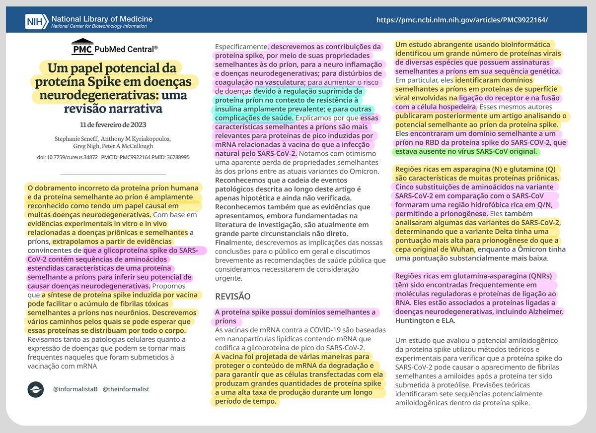theinformalist's tweet photo. 📋Minha última postagem sobre Vacina Covid e Creutzfeldt Jakob.
Neste estudo — existe uma possibilidade atribuída INTEIRAMENTE À VACINA (spike modificado) com sinalização de facilitação do processo inflamatório em deficientes insulínicos (diabéticos)
https://t.co/eZoNy6ihzS https://t.co/vafatSeHx3
