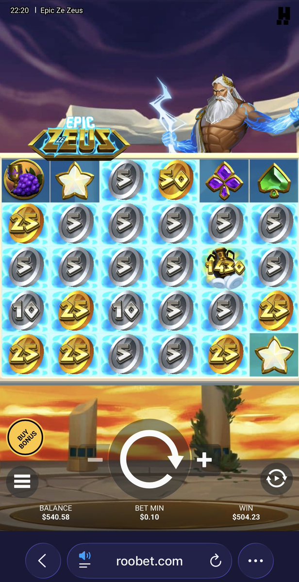 gamblingverse's tweet photo. 5,000x on Epic Ze Zeus on @Roobet ⚡️

Giving away $20 Roobet balance to celebrate.

Like and drop your Roobet username👇 https://t.co/NxYvUZiPgm