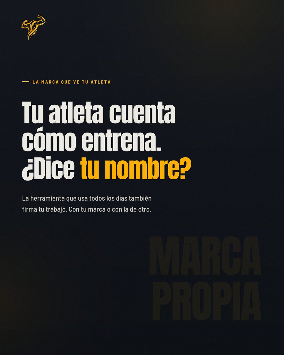 fulltoroapp's tweet photo. Tu atleta le cuenta a un amigo cómo entrena. Si la app que abre lleva otro nombre, ese es el nombre que dice.

Con tu logo y tu color, lo que circula es tu marca. Incluido, sin plan extra.

Empieza gratis → https://t.co/U7V0MMZQmp https://t.co/wqDAt5Hj2V
