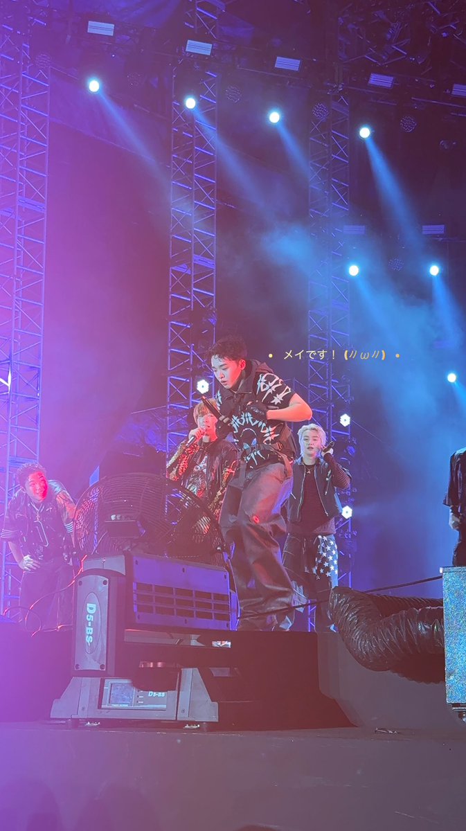 Mai5_tsuki's tweet photo. BE:FIRST at Lalala Festival 2026 (2026.08.23) - PART 1

Please forgive me if some of them aren’t perfect. I took these photos while recording at the same time, and my camera was literally fighting against the spotlights 😭

By the way~…
I only managed to take a few photos. Sorry 😔

#BEFIRST #RYUHEI #SHUNTO #SOTA #LalalaFest2026