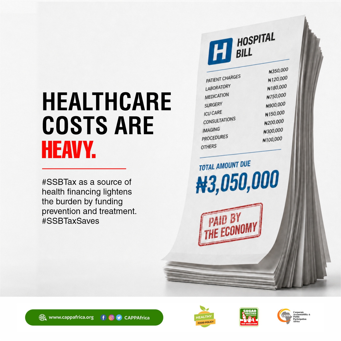 HealthyFood_NG's tweet photo. As a pro-health policy instrument, an effective #SSBTax will reduce the burden of NCDs and provide funding for health system. #SSBTaxSaves https://t.co/rC8QbeoD8h