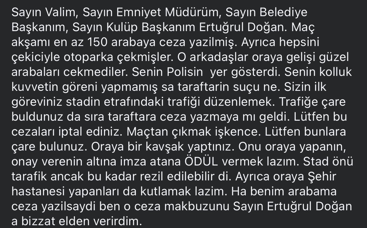 hasanyilmaz29's tweet photo. Dün akşam maça gelen birçok taraftarın araçları çekilmiş, mağdur edilmiş. Trabzonspor’u desteklemeye gelen insanları bu konuda mağdur etmeyin lütfen. https://t.co/H1bjkwryXy