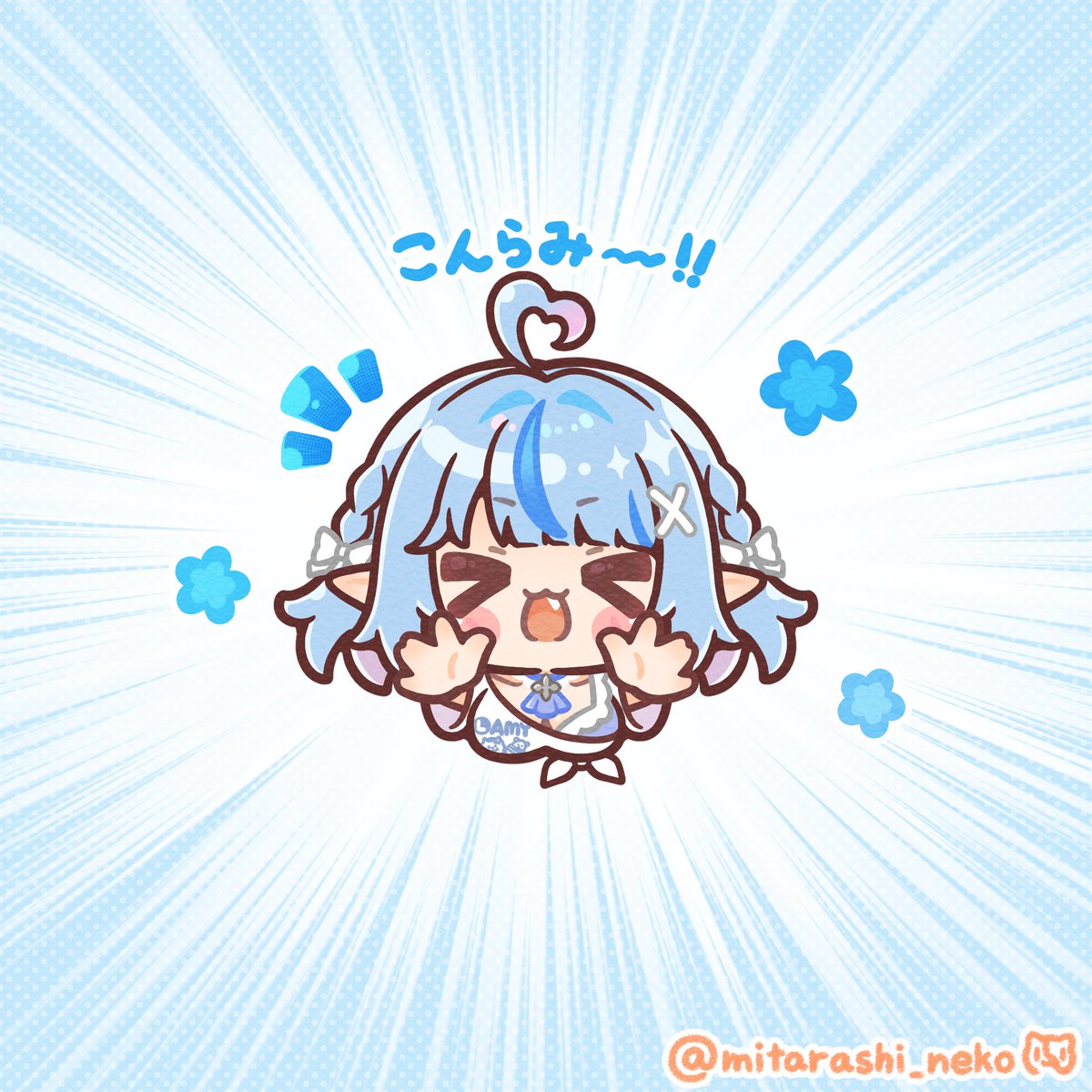 mitarashi_neko's tweet photo. 迫りくるラミィちゃん☃️
#らみあーと https://t.co/oPZzL4F5LH