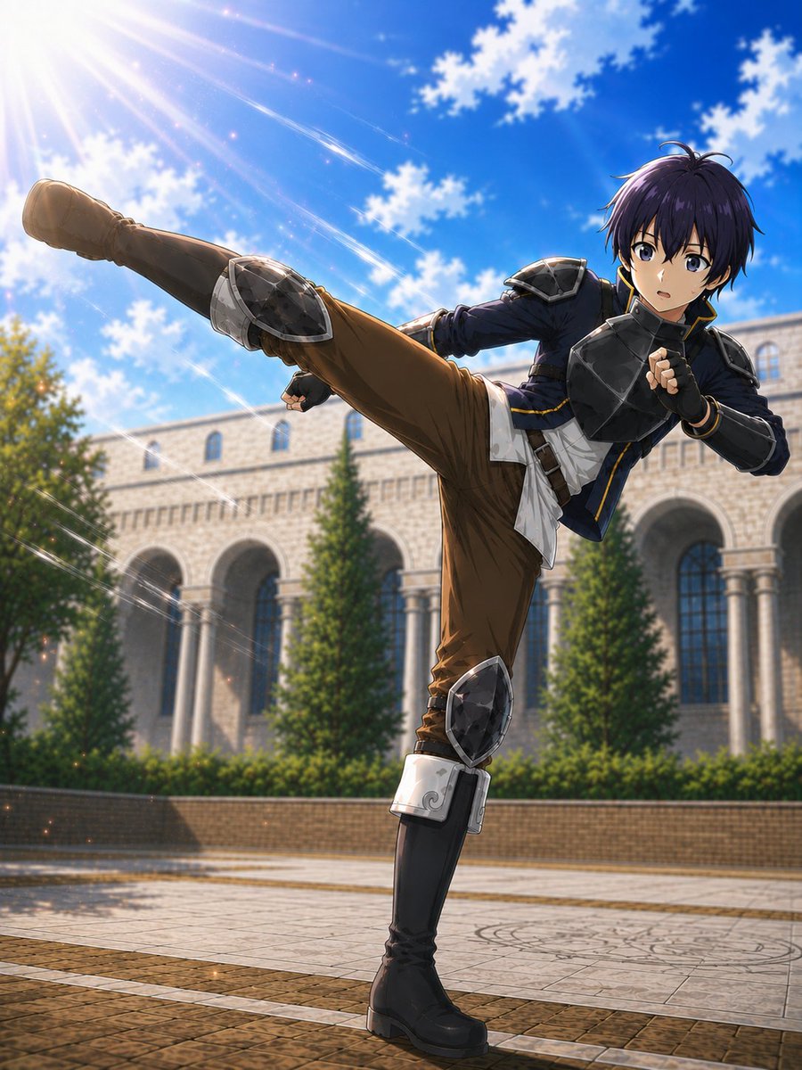 Corrin_H's tweet photo. 落第賢者の学院無双 より
エフタルくん！

俺なんかやっちゃいました系ハイキック https://t.co/2n3an1l6Uy